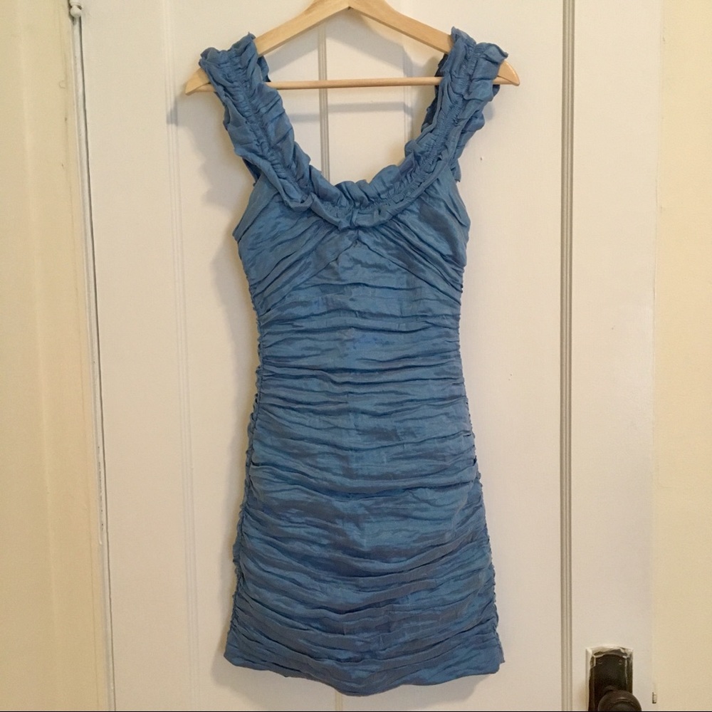 BCBGMaxAzria Ruched Party or Cocktail Dress